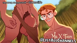 Mailo&times;Tarzan gay sex 