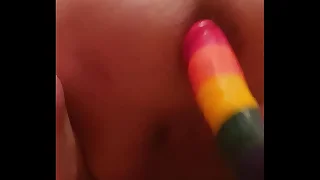 Sasha Earth transgender fucking anal ass with sex toys