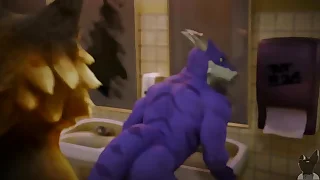 Uma trasa amigavel no banheiro &lbrack;twitchyanimation&rsqb;