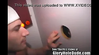 Twink Sucks Load of shit at the Gay Bookstore Gloryhole